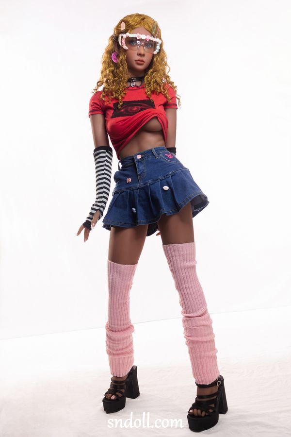 Sexy Sex Doll Japanese Flat Brown - Tameka – Obrázok 21