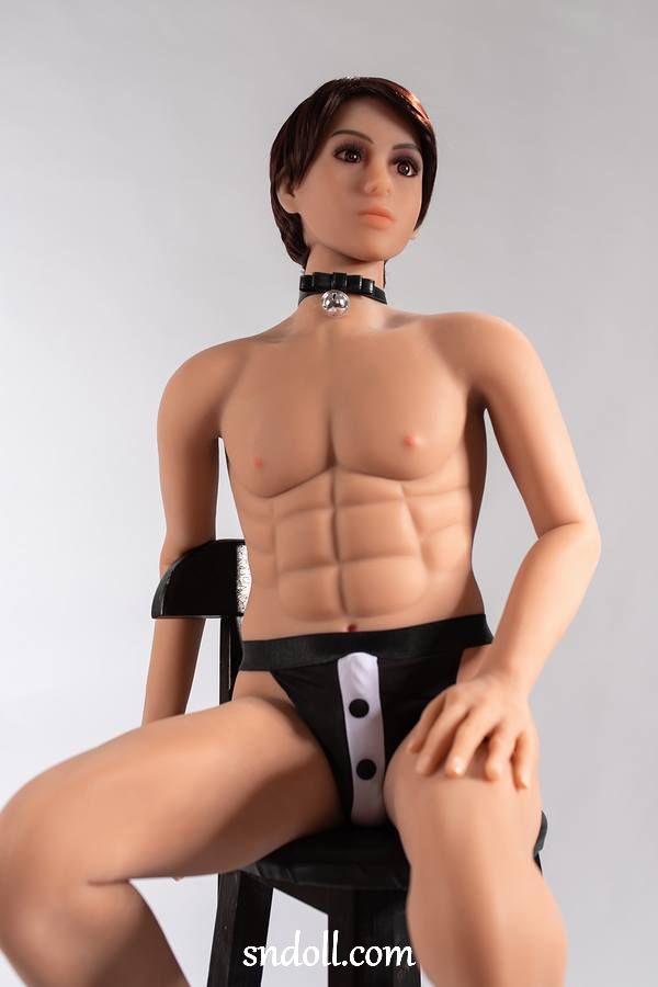 Sexy Girl Rides Male Sex Doll - Benji