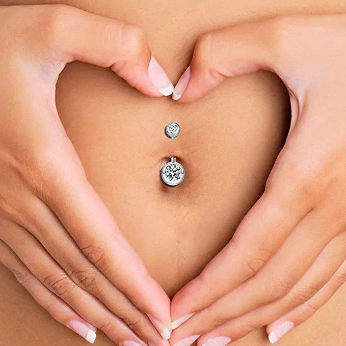 kb piercing trebuh