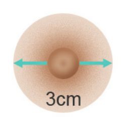 3 cm
