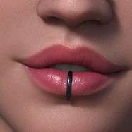 kb piercing lip